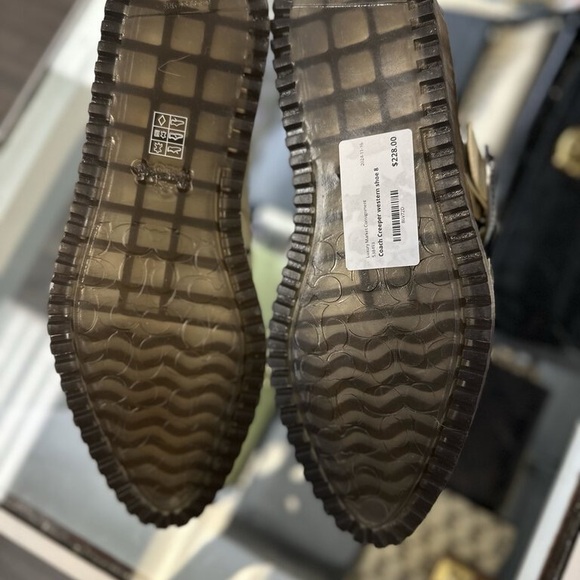 Coach Creeper Studed Leather Shoe - Picture 5 of 5